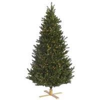 Vickerman 7' x 48" Artificial Redwood Fir 400 Clear Lights