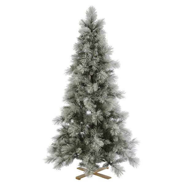 6' x 40" Artificial Flocked Norway Pine