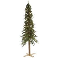 Vickerman 7' x 22" Artificial Rocky Mountain Alpine 300 Clear DuraLit Miniature Lights