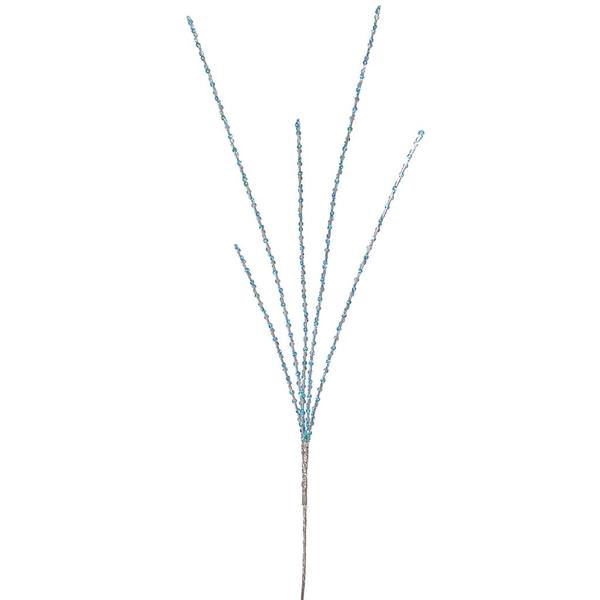 28" Teal Sequin Spray
