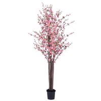 Vickerman 6' Hot Pink Artificial Blossom Tree