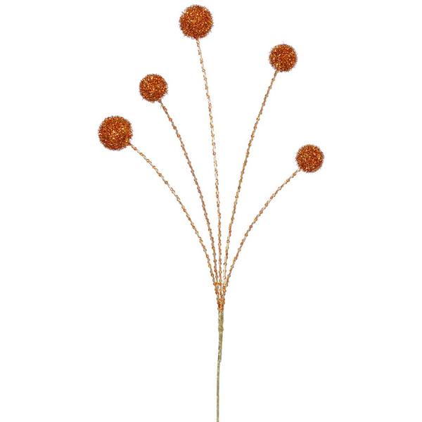 31" Copper Shiny Ball Spray