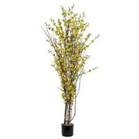Vickerman 4' Artificial Yellow Blossom Tree