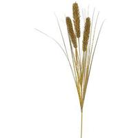 Vickerman 28" Gold Glitter Wheat Spray
