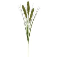 Vickerman 28" Lime Glitter Wheat Spray