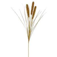 Vickerman 28" Antique Gold Glitter Wheat Spray