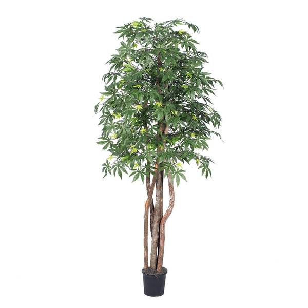 72" Potted Artificial Executive Japanese Maple Tree