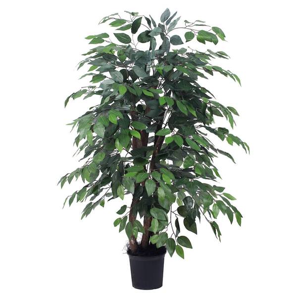 48" Artificial Potted Ficus Extra Full Bush