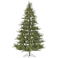 Vickerman 7.5' x 58" Artificial Berkshire Half Tree 500 Warm White Italian LED Lights