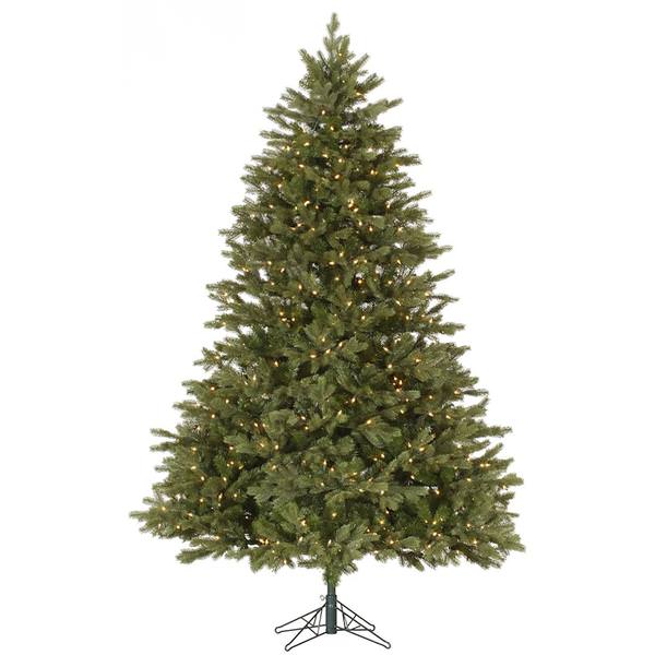 10' x 78" Artificial Balsam Fir 1,500 Clear DuraLit Miniature Lights