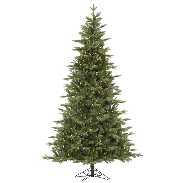 9' x 63" Artificial Fresh Balsam Fir 1,050 Warm White Italian LED Lights