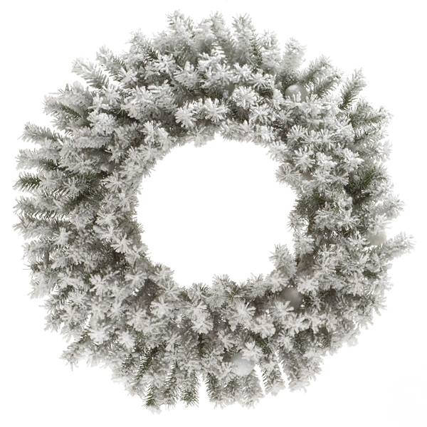 30" Artificial Flocked London Fir