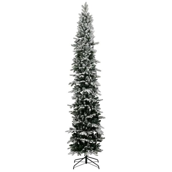 9' x 29" Artificial Flocked Tannenbaum