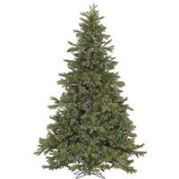 Vickerman 4.5' x 39" Artificial Frasier Fir 250 Multi-Color Italian LED Lights
