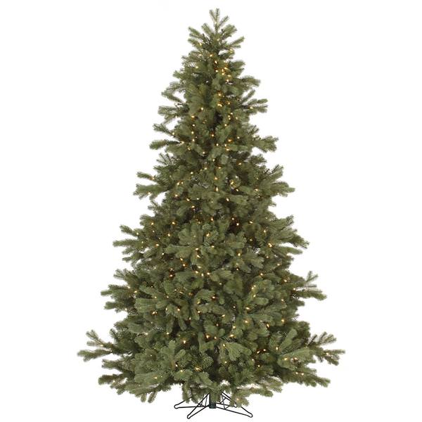 7.5' x 60" Artificial Frasier Fir 750 Clear DuraLit Miniature Lights