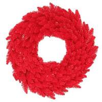 Vickerman 30" Artificial Red Fir Wreath