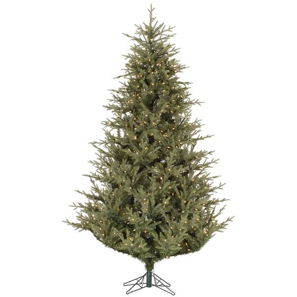 14' x 103" Artificial Sutter Creek Fir 2,950 Clear DuraLit Miniature Lights