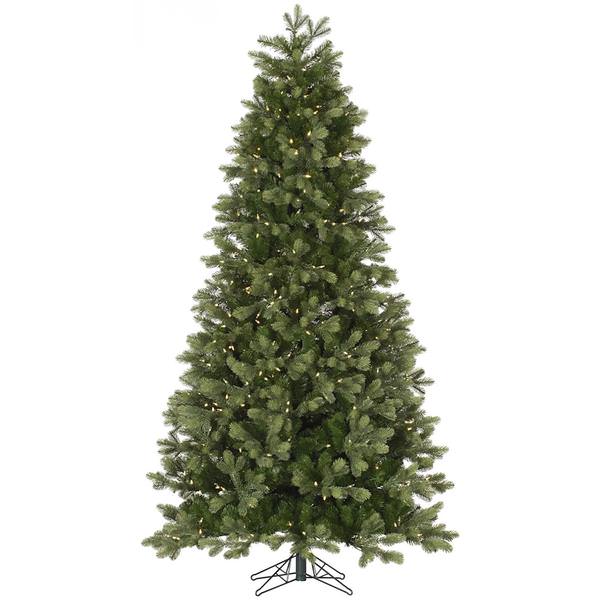 9' x 55" Artificial Del Mar Frasier Fir 1,050 Multi-Color Italian LED Lights