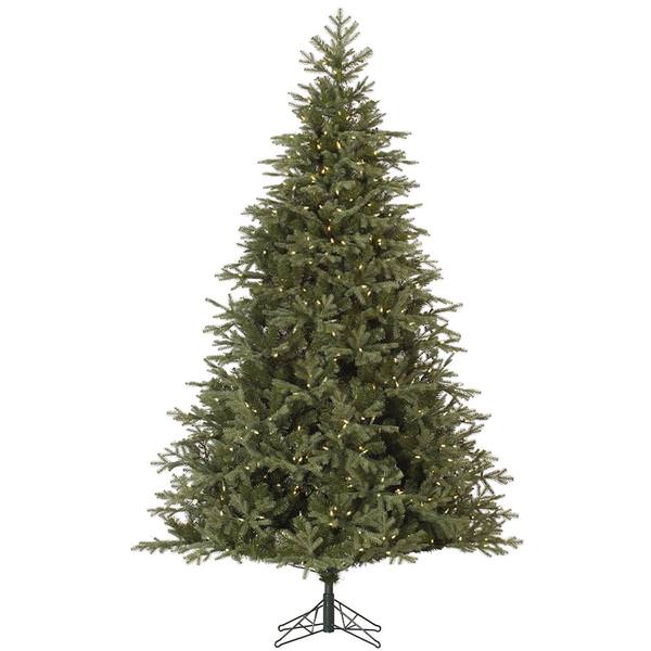 10' x 68" Artificial Elk Frasier Fir 1,350 Warm White Italian LED Lights