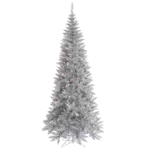 7.5' x 40" Silver Slim Fir