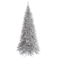 Vickerman 7.5' x 40" Silver Slim Fir