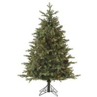 Vickerman 4.5' x 37" Artificial Rocky Mountain Fir with Pine Cones