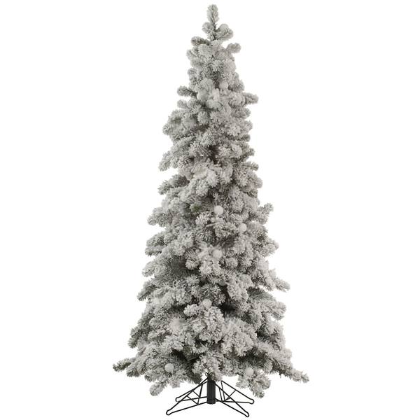 5' x 31" Artificial Flocked Kodiak Spruce