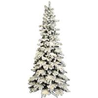 Vickerman 7' x 40" Artificial Flocked Kodiak Spruce