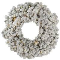 Vickerman 36" Artificial Flocked Kodiak 115 Warm White Italian LED / G40 Lights