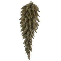Vickerman 36" Artificial Antique Champagne Fir Teardrop