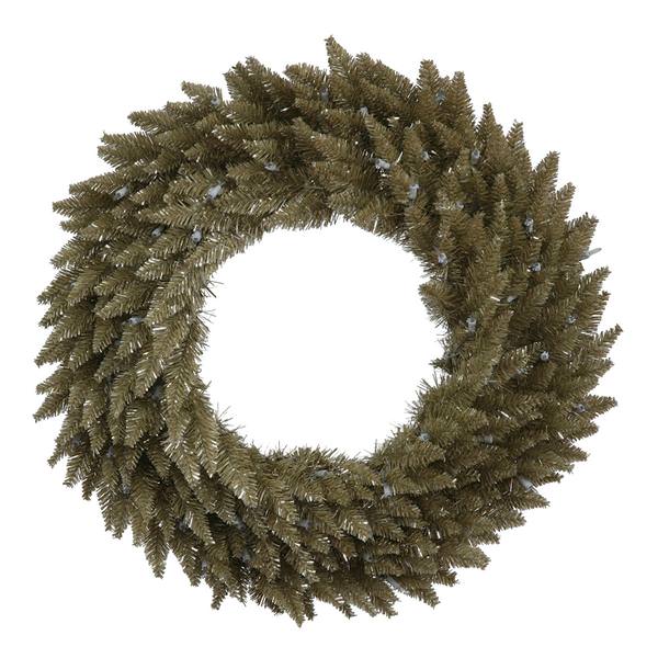 30" Artificial Antique Champagne Fir
