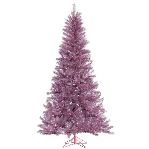 10' x 63" Orchid Tinsel