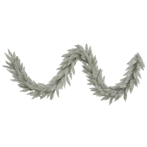 9' x 14" Artificial Grey Fir Garland