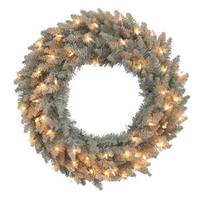 Vickerman 24" Artificial Grey Fir 50 Clear Miniature Lights