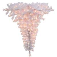 Vickerman 3.5' x 42" White Ceiling Tree 250 Clear Miniature Lights
