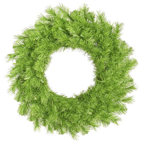 24" Artificial Lime / Green Tinsel