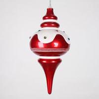 Vickerman Candy Snow Christmas Ornaments