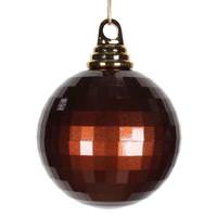 Vickerman 4" Chocolate Candy Mirror Ball Ornament