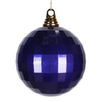 Vickerman 5.5" Purple Candy Mirror Ball Ornament
