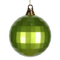 Vickerman 5.5" Lime Candy Mirror Ball Ornament