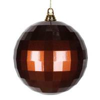 Vickerman 7.9" Chocolate Candy Mirror Ball Ornament