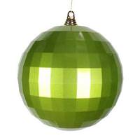 Vickerman 9.8" Lime Candy Mirror Ball Ornament