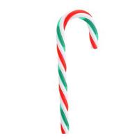 Vickerman 6" Red / White / Green Candy Cane Ornament (12 pack)