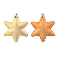 Vickerman 2" Copper Shiny / Matte Assorted Star Ornament (36 pack)