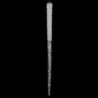 Vickerman 36" Clear Glitter Icicle Ornament