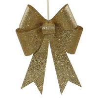 Vickerman 18" Gold Sequin Bow (2 pack)
