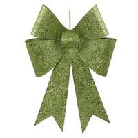 Vickerman 18" Lime Sequin Bow (2 pack)