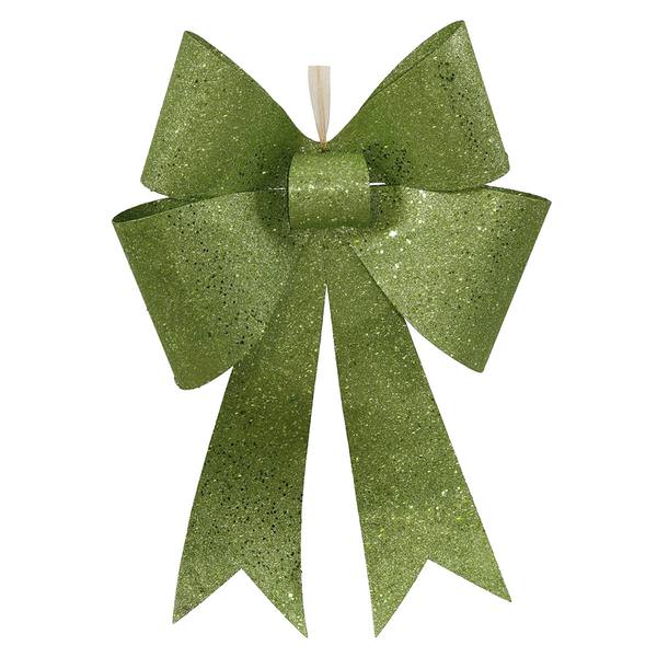 24" Lime Sequin Bow