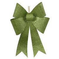 Vickerman 24" Lime Sequin Bow
