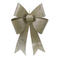 Vickerman 24" Champagne Sequin Bow
